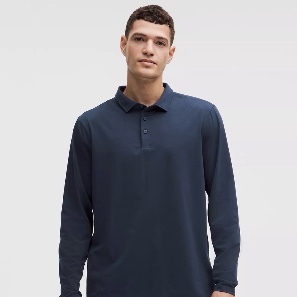 Lululemon Evolution Long-Sleeve Polo Shirt